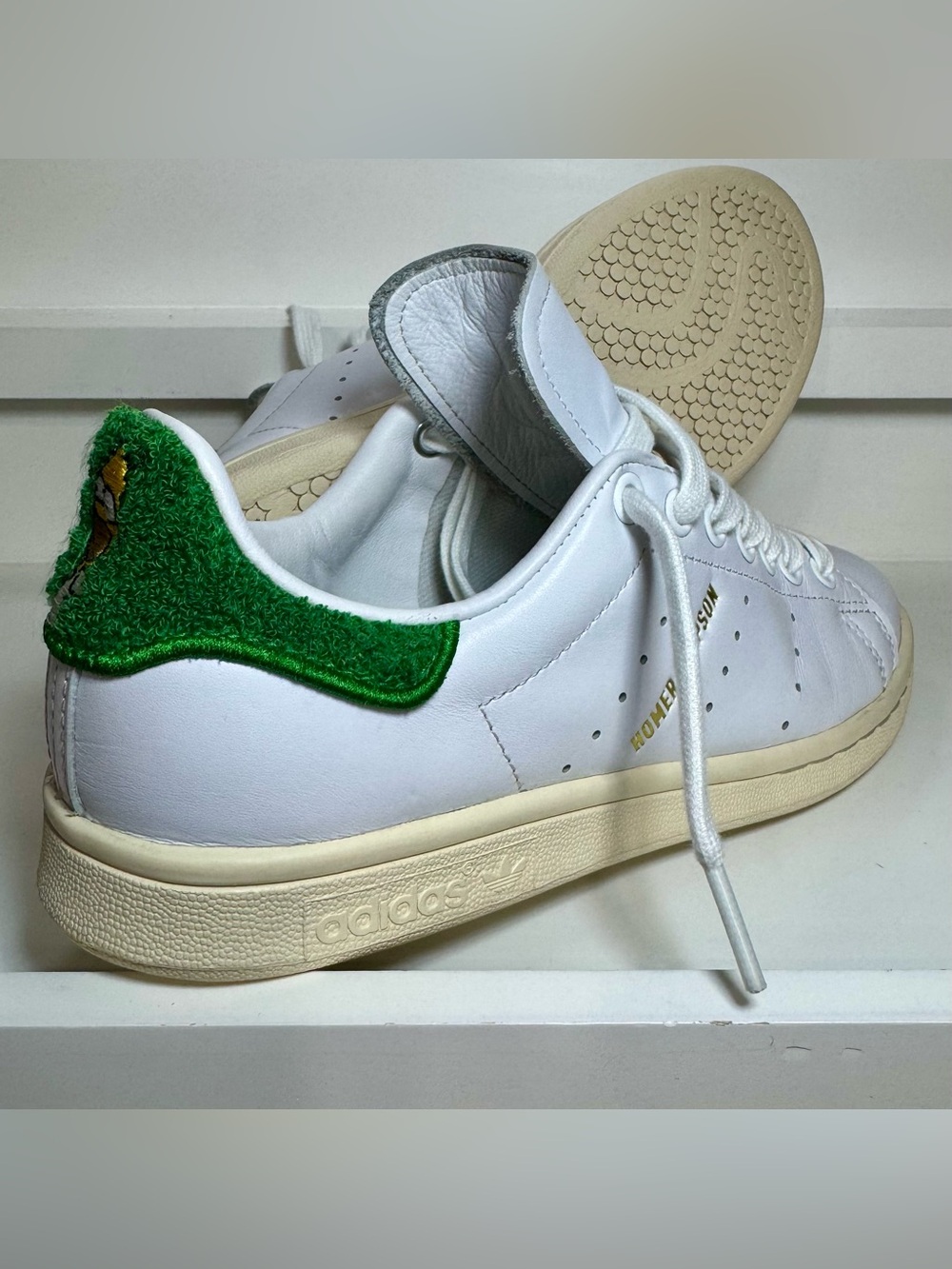 Menâs Adidas Stan Smith x The Simpsons Homer Simpson M6 Clean AF đ„ Rare Collab - Picture 6 of 16